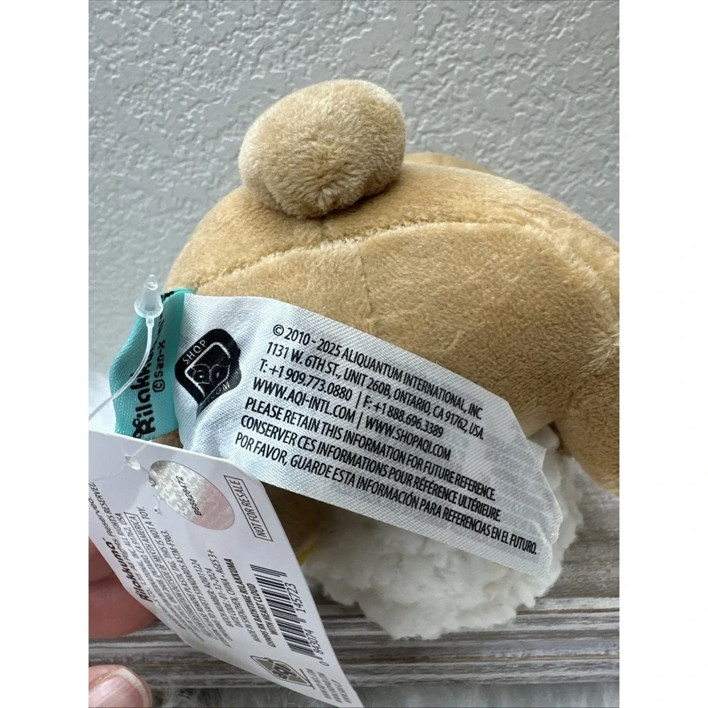 $19 🌙 NWT San-X Rilakkuma Fluffy Heart Plush 6